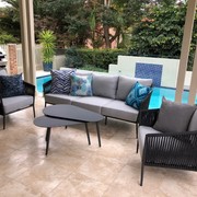 Gizella 4pc Outdoor Sofa Setting gallery detail image