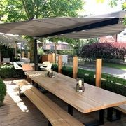 Leaf Outdoor Shade with Heat, Light & Cooling gallery detail image