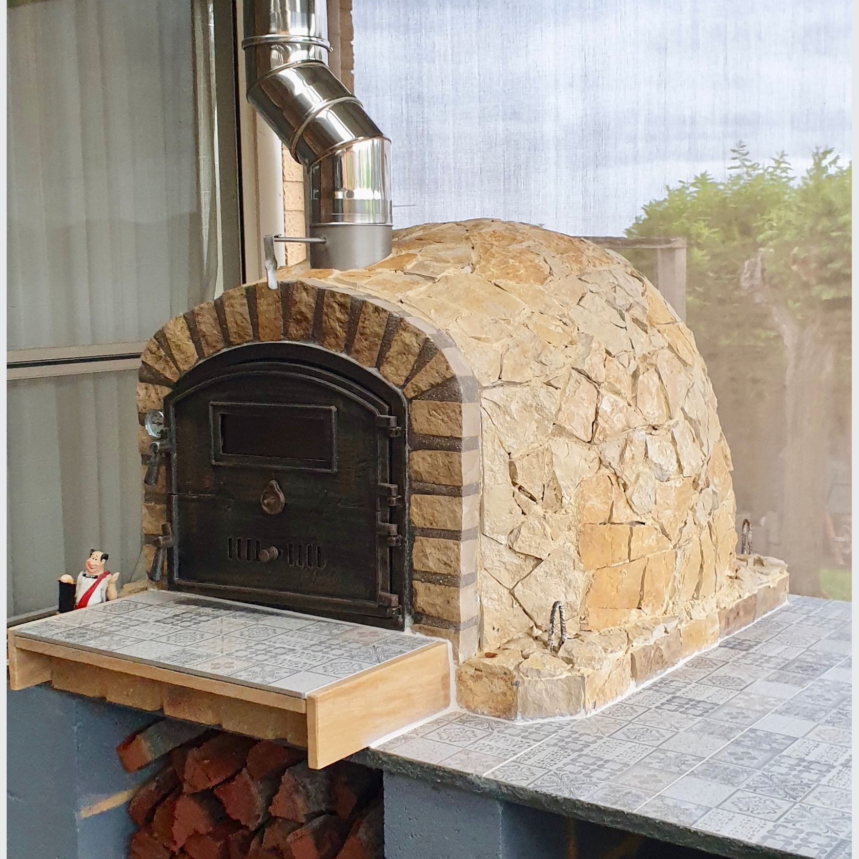 Etna Pietra 100 Gourmet Wood Fired Pizza Oven gallery detail image