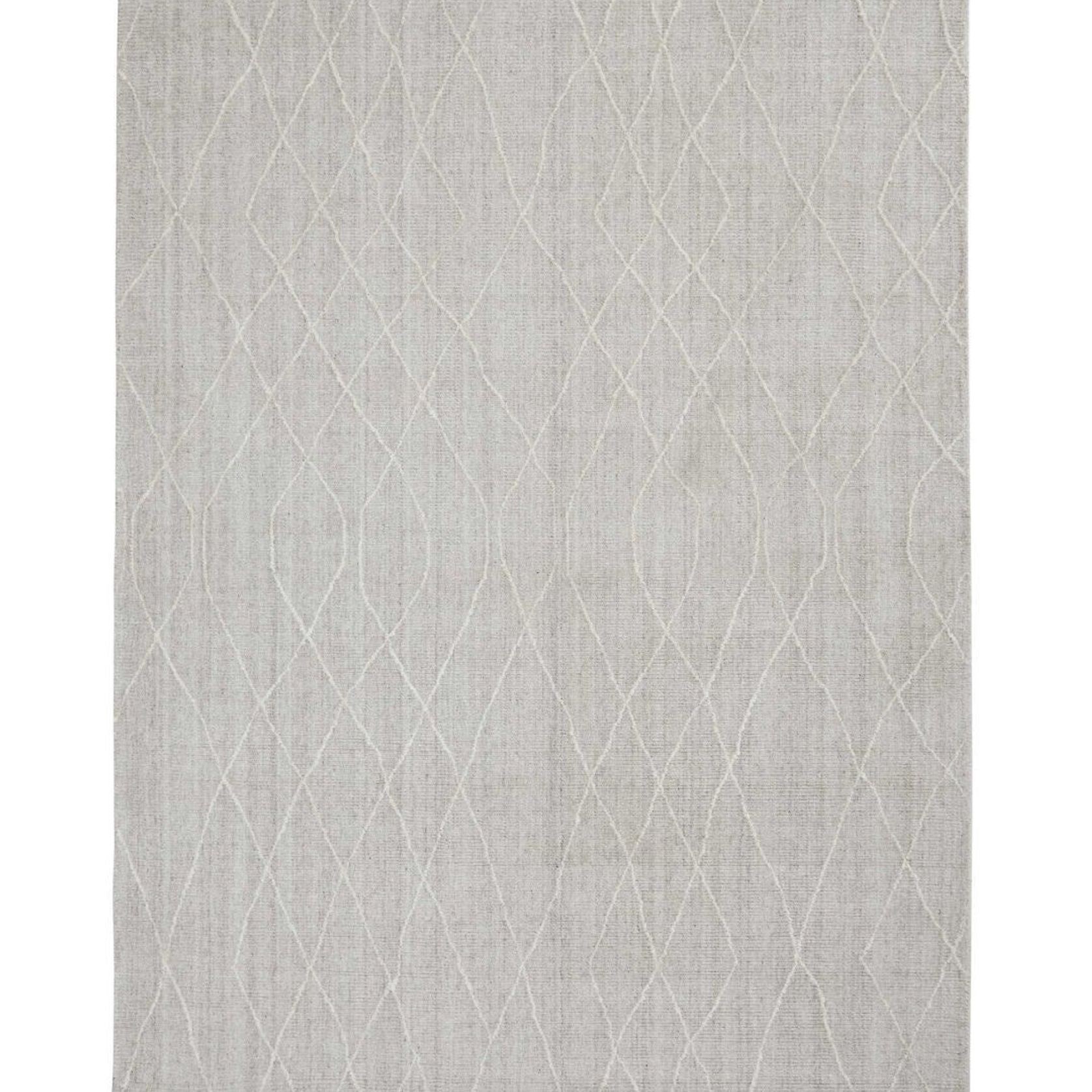 Weave Home Katari Rug - Moon | Wool Blend Floor Rug | 2m x 3m gallery detail image