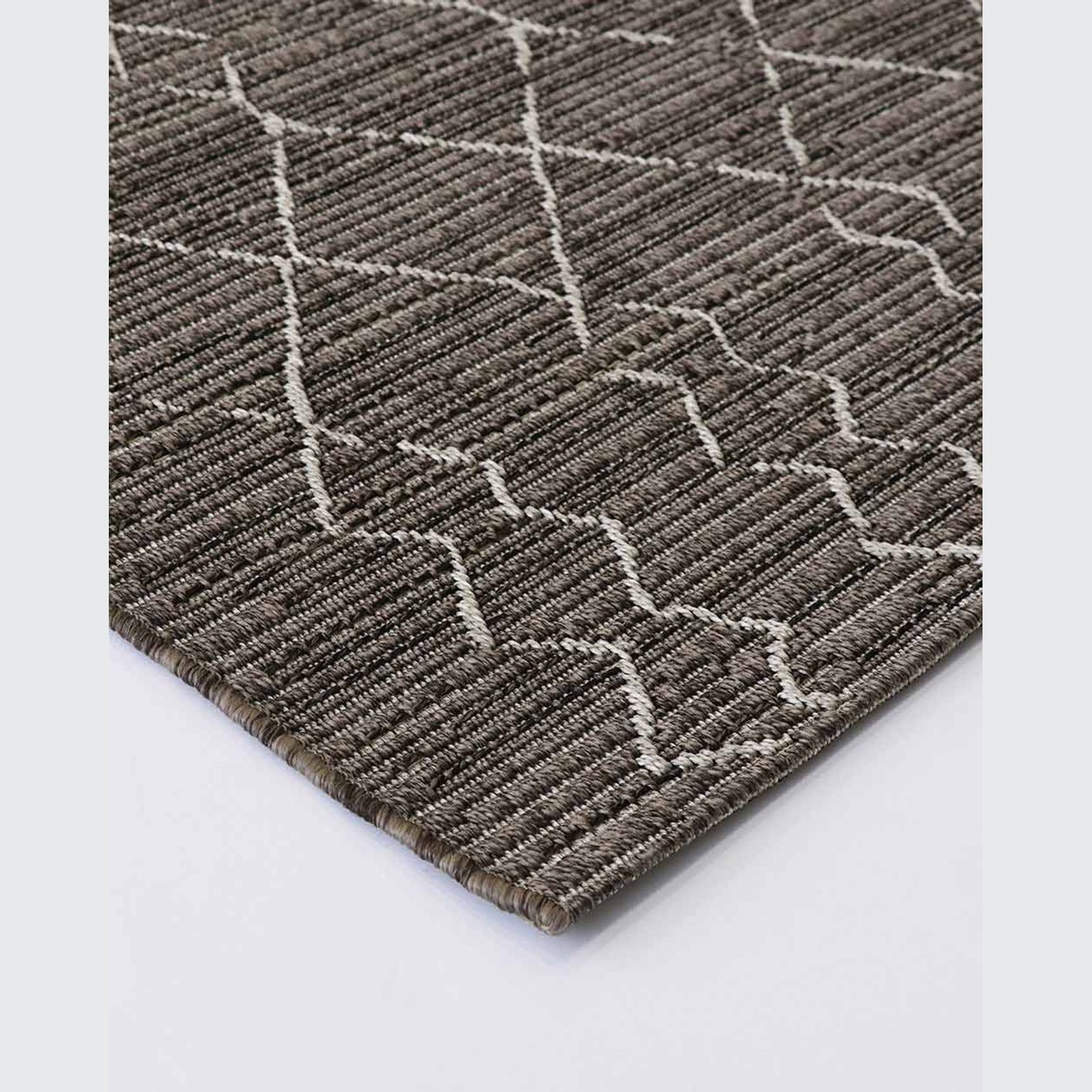 Baya Aruba Outdoor Rug - Graphite gallery detail image