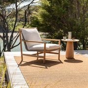 Baya Flax Outdoor Rug - Teak gallery detail image