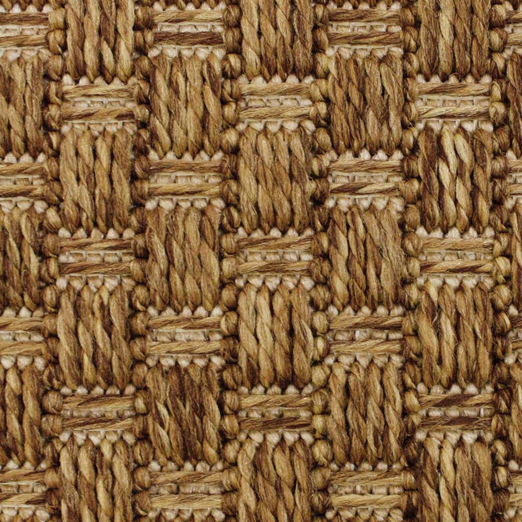 Baya Flax Outdoor Rug - Teak gallery detail image