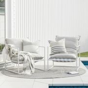 Baya Mornington Outdoor Rug - Dark Pebble | Recycled PET Fibre gallery detail image