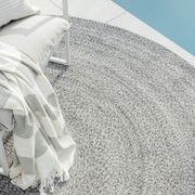 Baya Mornington Outdoor Rug - Dark Pebble | Recycled PET Fibre gallery detail image