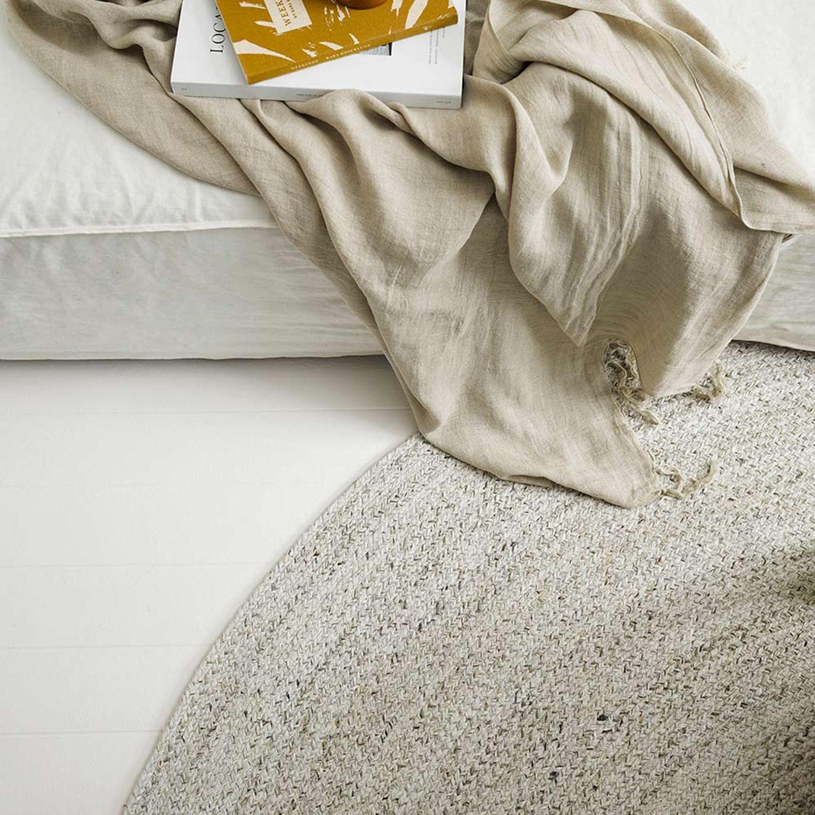 Baya Mornington Outdoor Rug - Pale Sand | Recycled PET Fibre gallery detail image