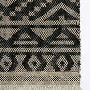 Baya Sifiso Outdoor Rug - Black/Taupe gallery detail image