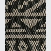 Baya Sifiso Outdoor Rug - Black/Taupe gallery detail image