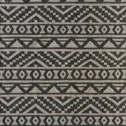 Baya Sifiso Outdoor Rug - Black/Taupe gallery detail image