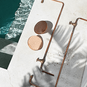 Bondi Wall Mount Outdoor Shower | Cold | Copper gallery detail image