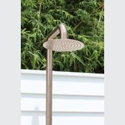 Zen SS316L Outdoor Freestanding Shower Column | Brushed Bronze gallery detail image