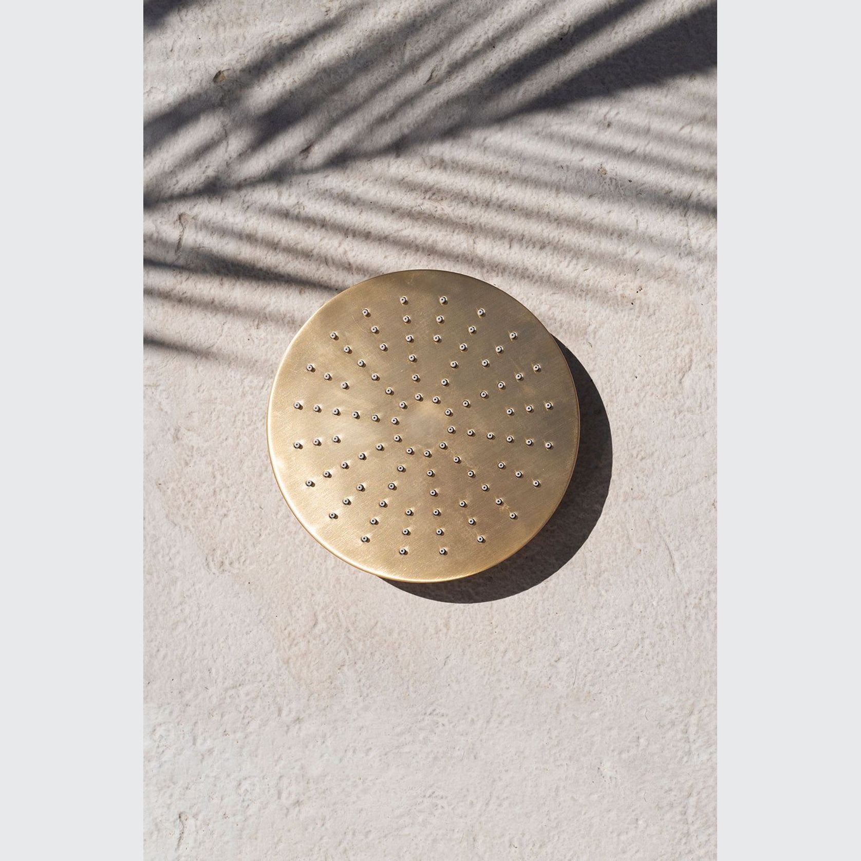 Cottesloe Outdoor Shower with Foot Tap | Cold | Brass gallery detail image