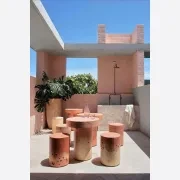 Byron Outdoor Shower with Foot Tap | Hot+Cold | Copper gallery detail image