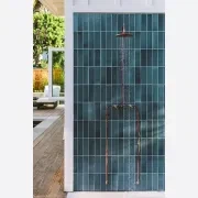 Byron Outdoor Shower with Foot Tap | Hot+Cold | Copper gallery detail image