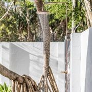 Cottesloe Outdoor Shower with Foot Tap | Cold | Copper gallery detail image