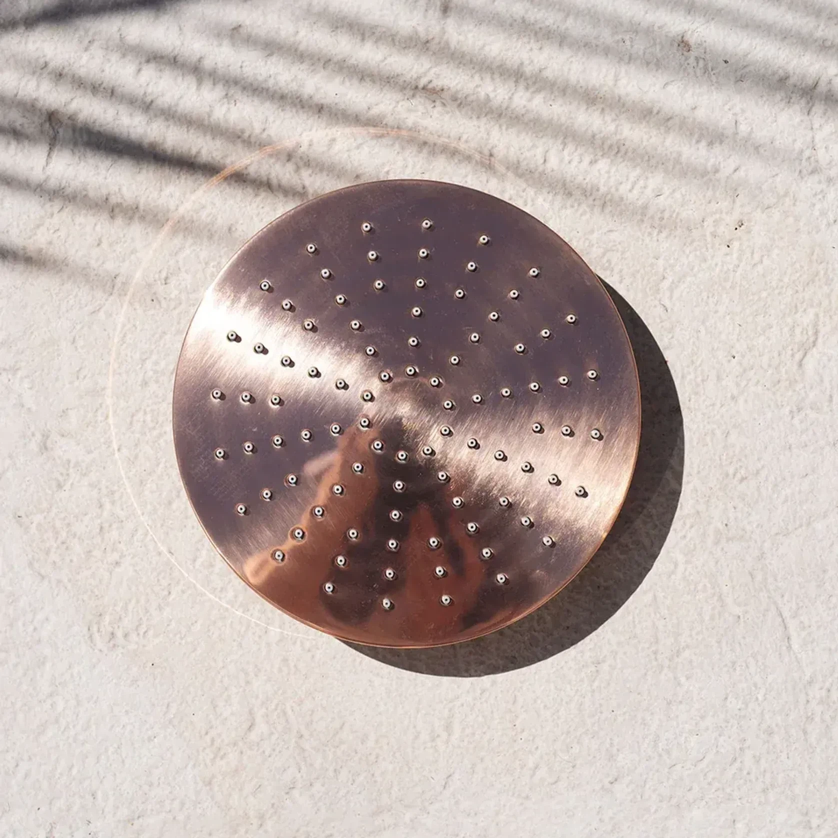 Byron Outdoor Shower with Foot Tap | Hot+Cold | Copper gallery detail image