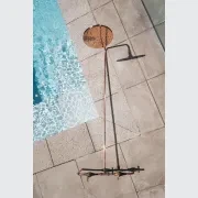 Noosa Wall Mount Outdoor Shower | Hot+Cold | Copper gallery detail image