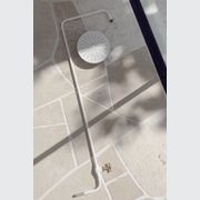 Bondi Wall Mount Outdoor Shower | Cold | White gallery detail image