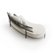 Loto Curved Modular Outdoor Sofa by Atmosphera gallery detail image