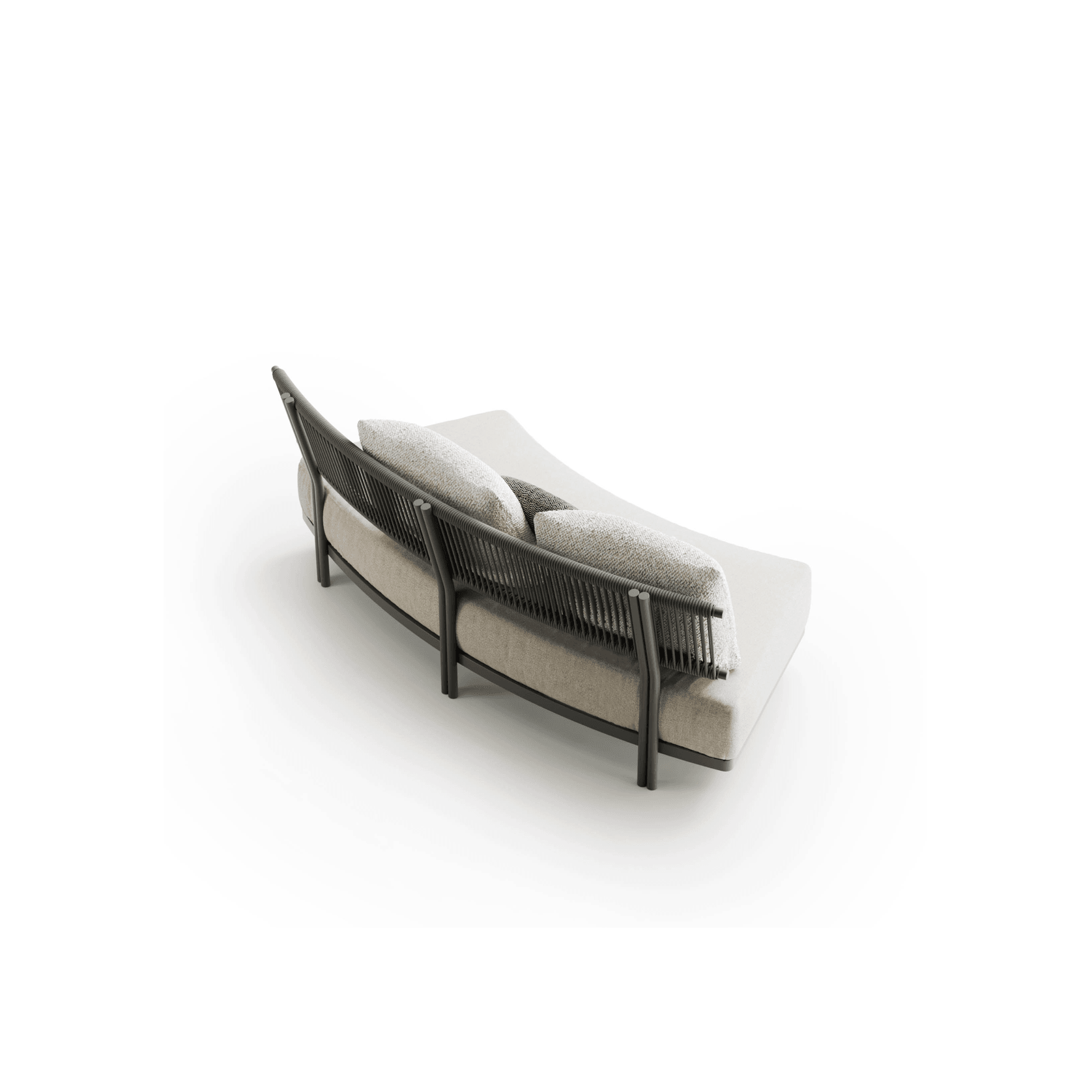 Loto Curved Modular Outdoor Sofa by Atmosphera gallery detail image