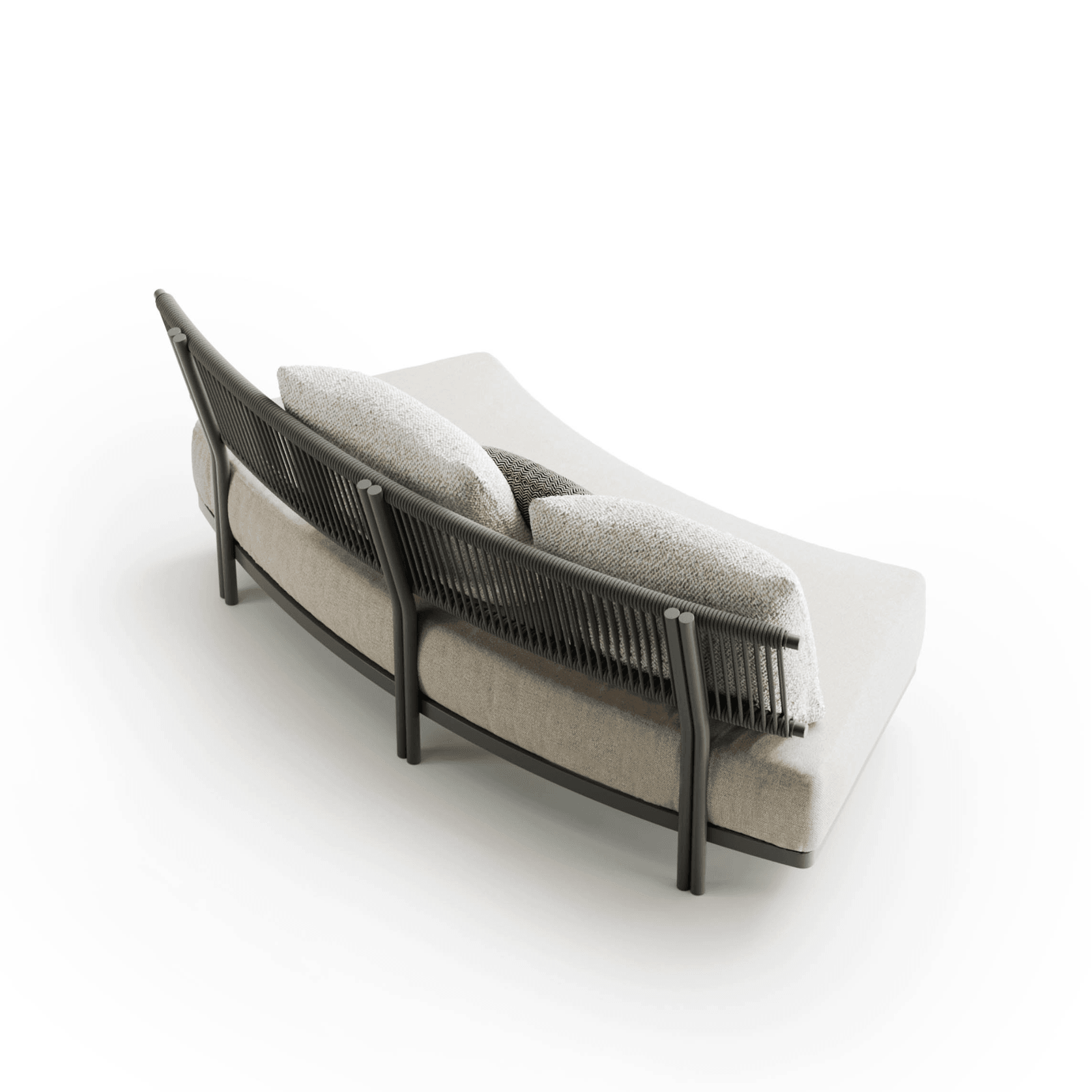 Loto Curved Modular Outdoor Sofa by Atmosphera gallery detail image