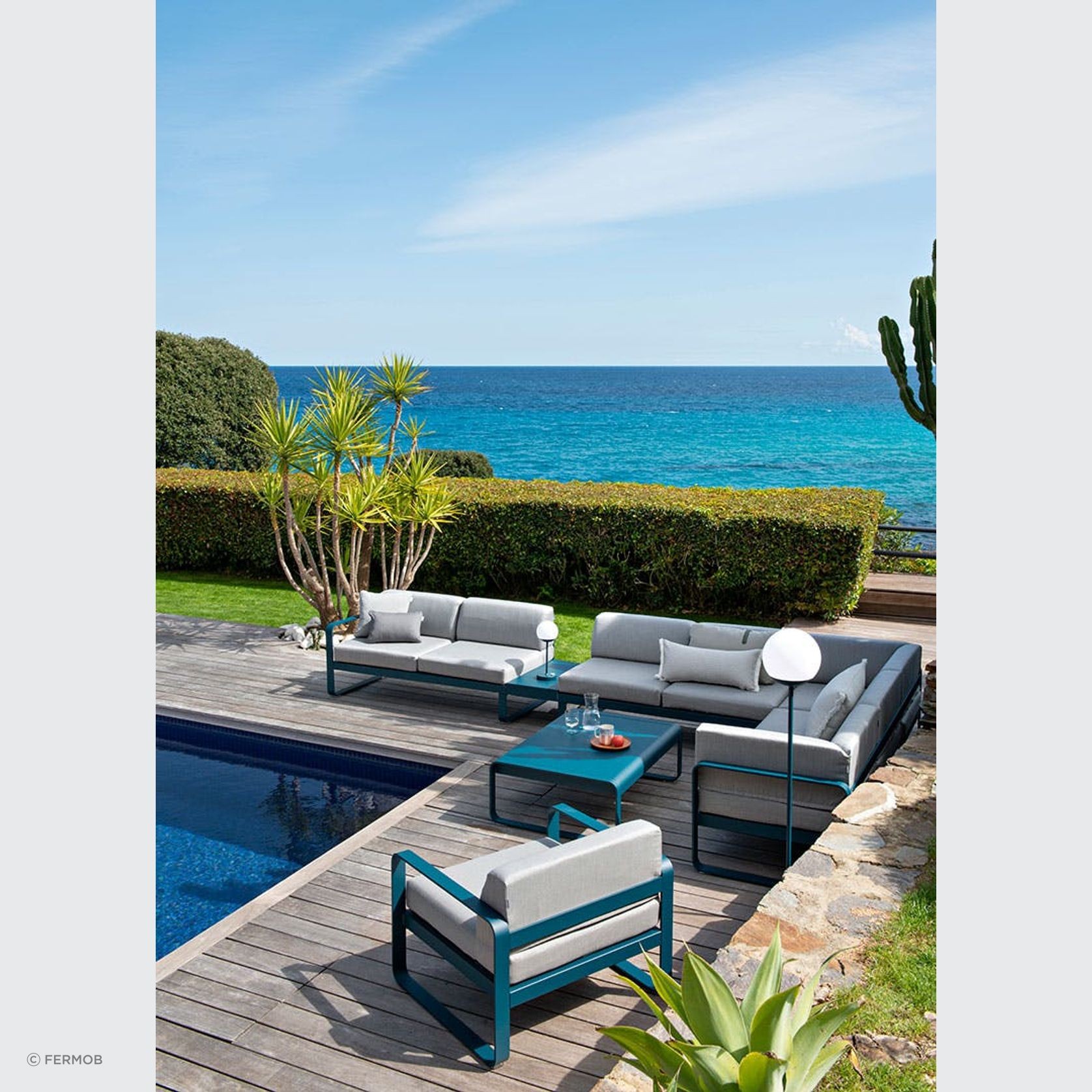 Bellevie 2 Seater Central Module by Fermob gallery detail image