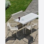 Palissade Cord Dining Bench with Armrest gallery detail image