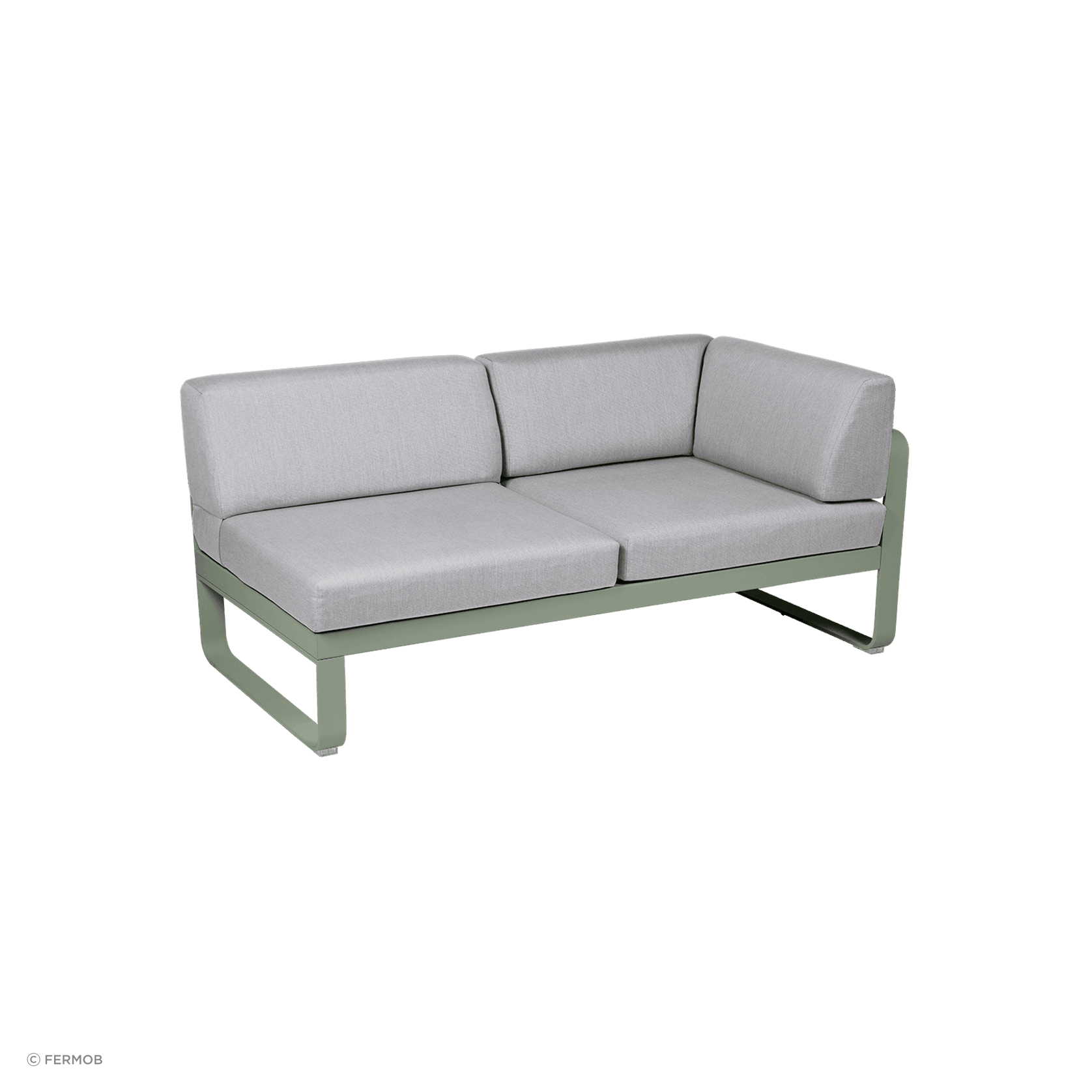 Bellevie 2 Seater Right Corner Module by Fermob gallery detail image