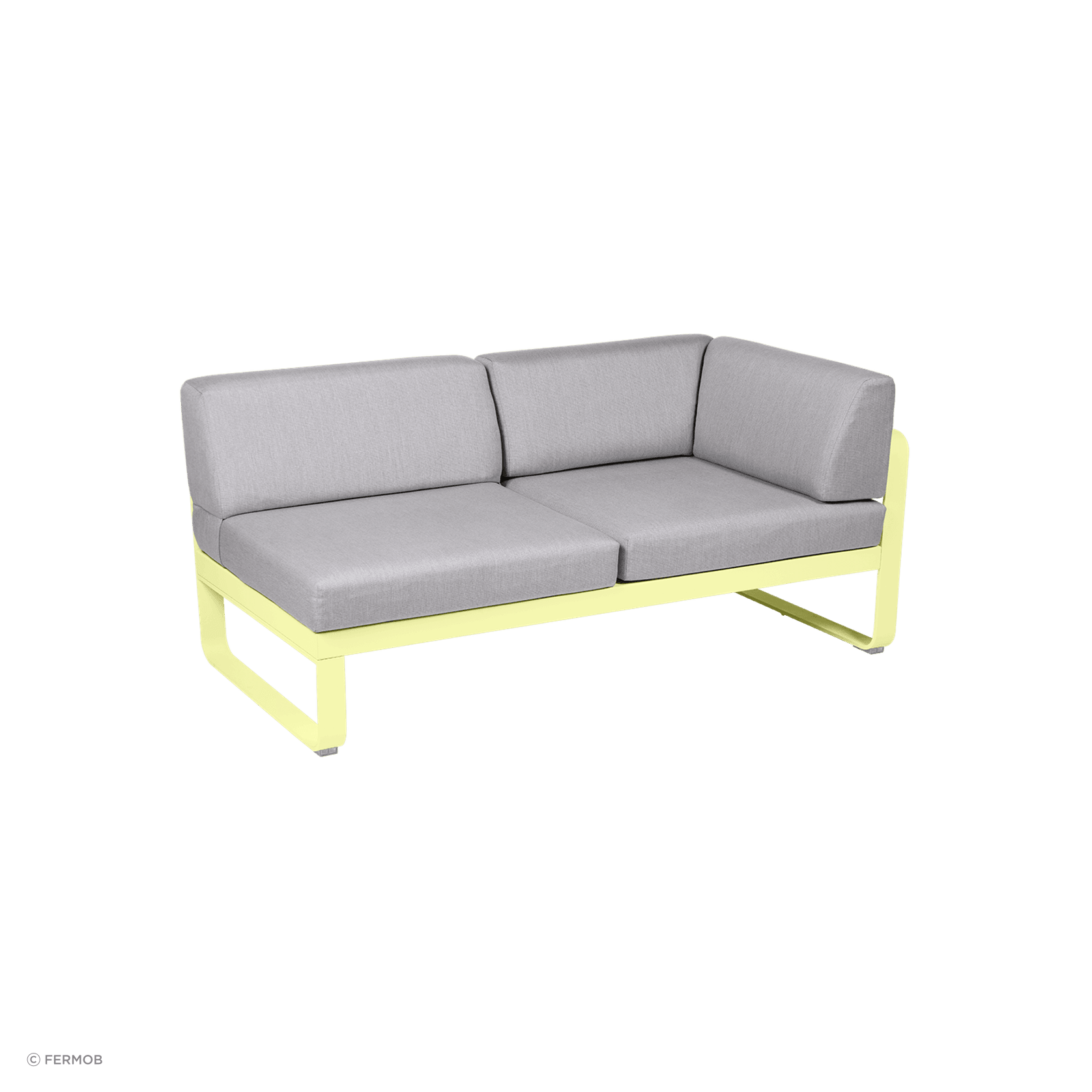 Bellevie 2 Seater Right Corner Module by Fermob gallery detail image