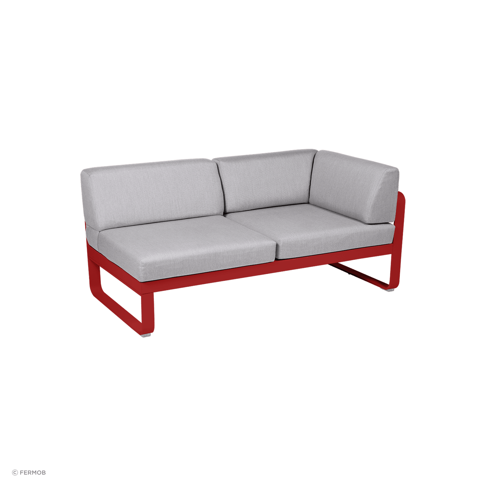 Bellevie 2 Seater Right Corner Module by Fermob gallery detail image