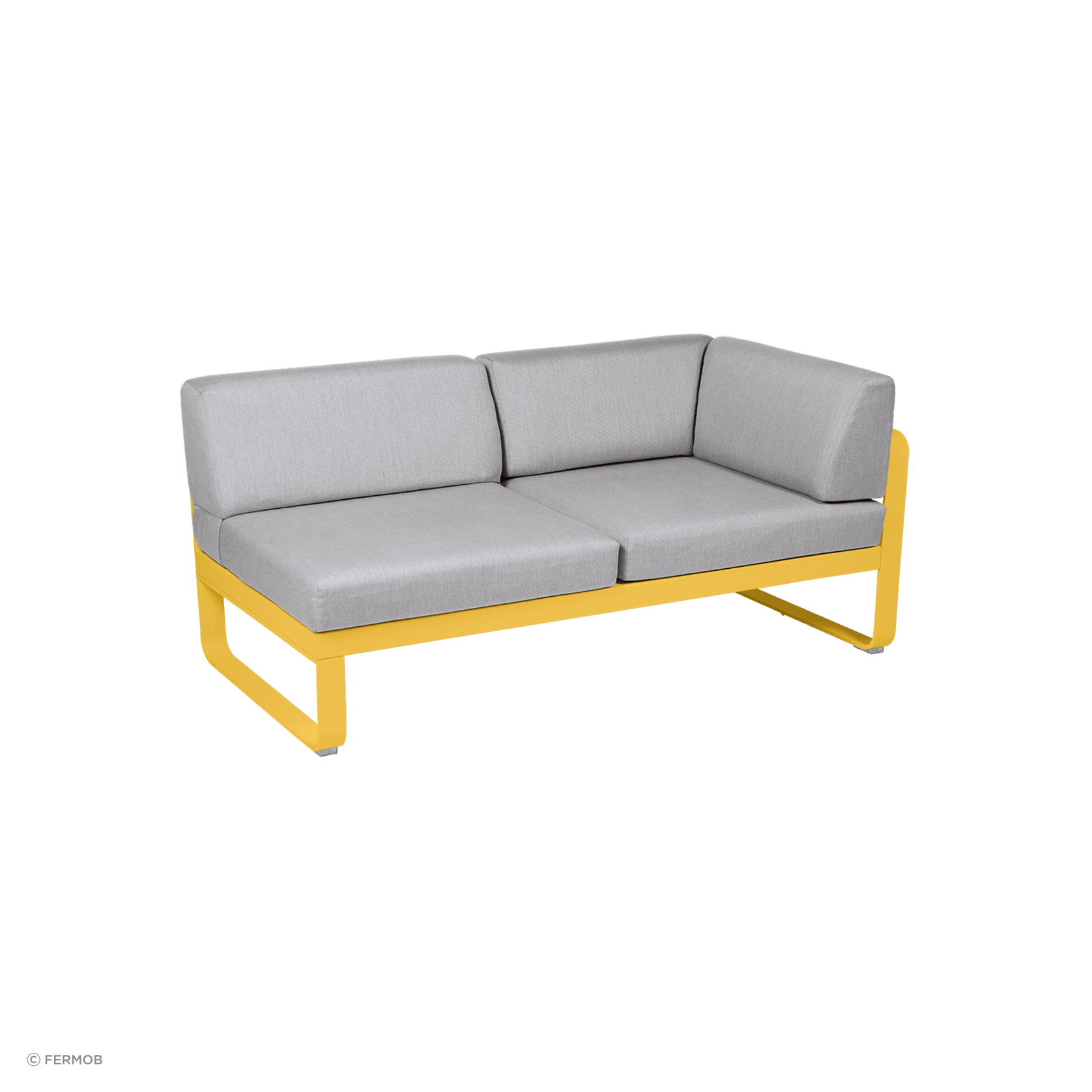 Bellevie 2 Seater Right Corner Module by Fermob gallery detail image