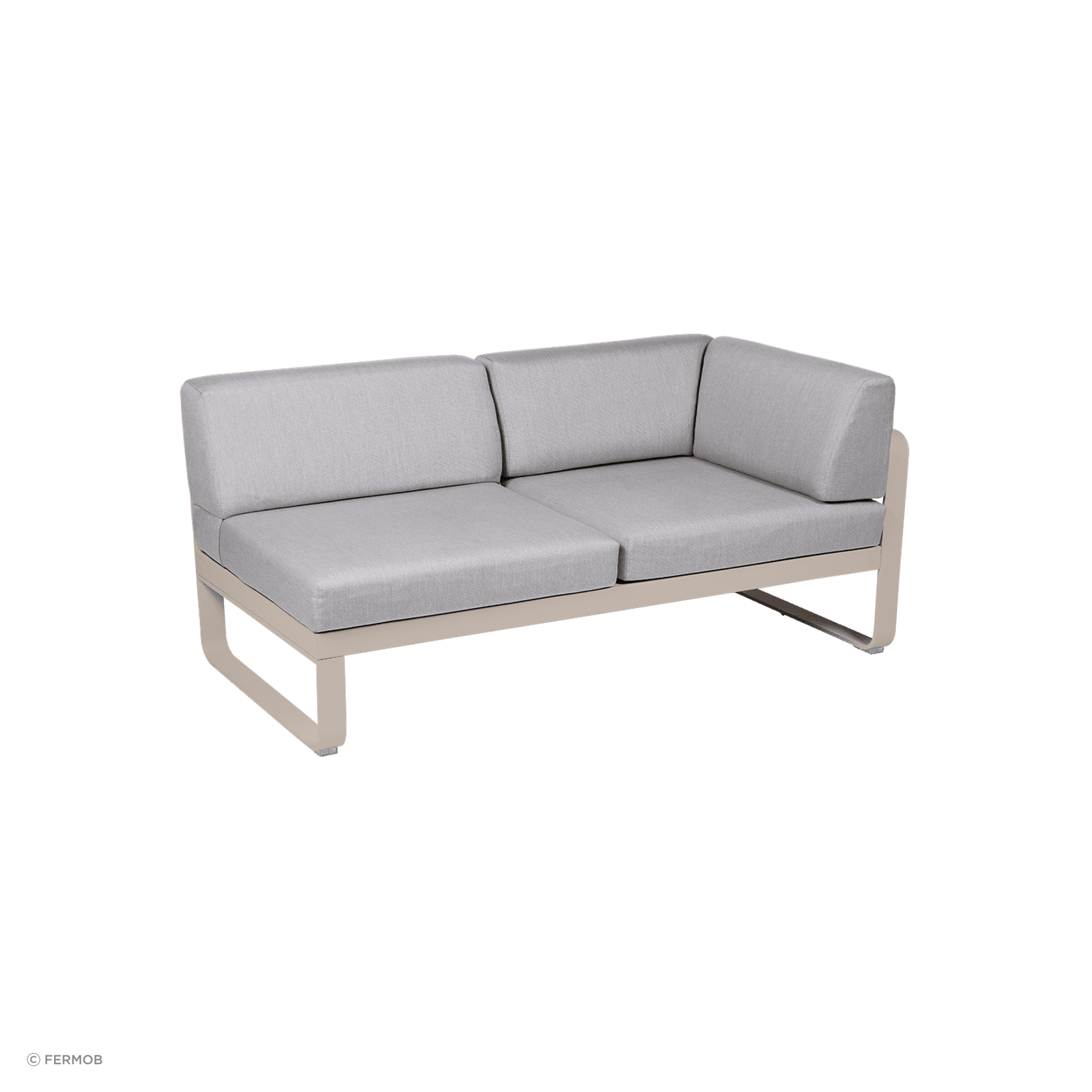 Bellevie 2 Seater Right Corner Module by Fermob gallery detail image