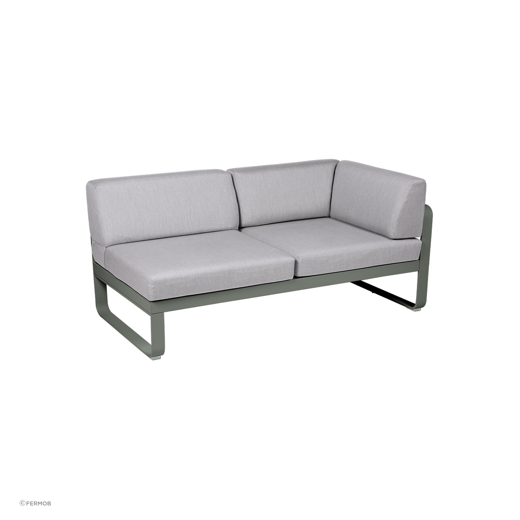 Bellevie 2 Seater Right Corner Module by Fermob gallery detail image
