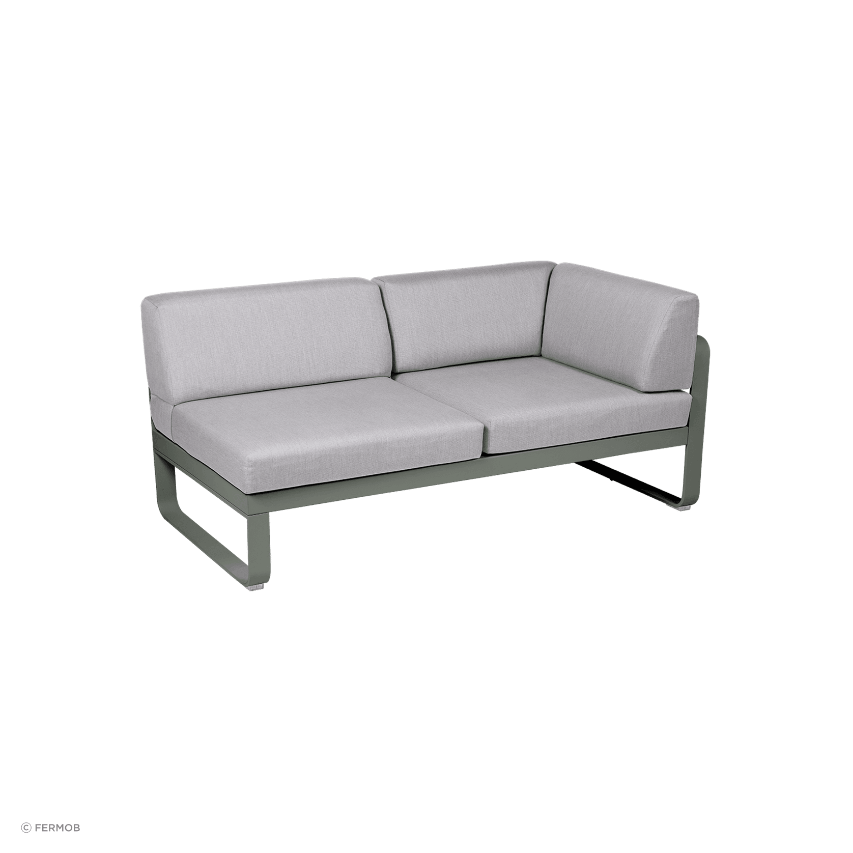 Bellevie 2 Seater Right Corner Module by Fermob gallery detail image