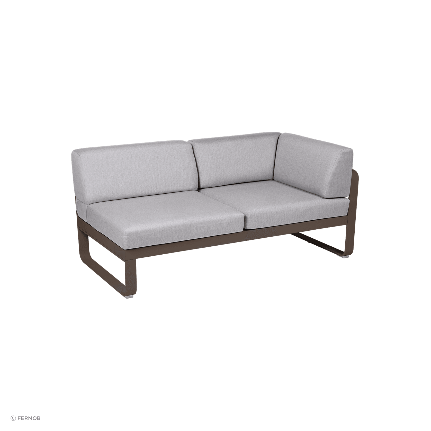 Bellevie 2 Seater Right Corner Module by Fermob gallery detail image