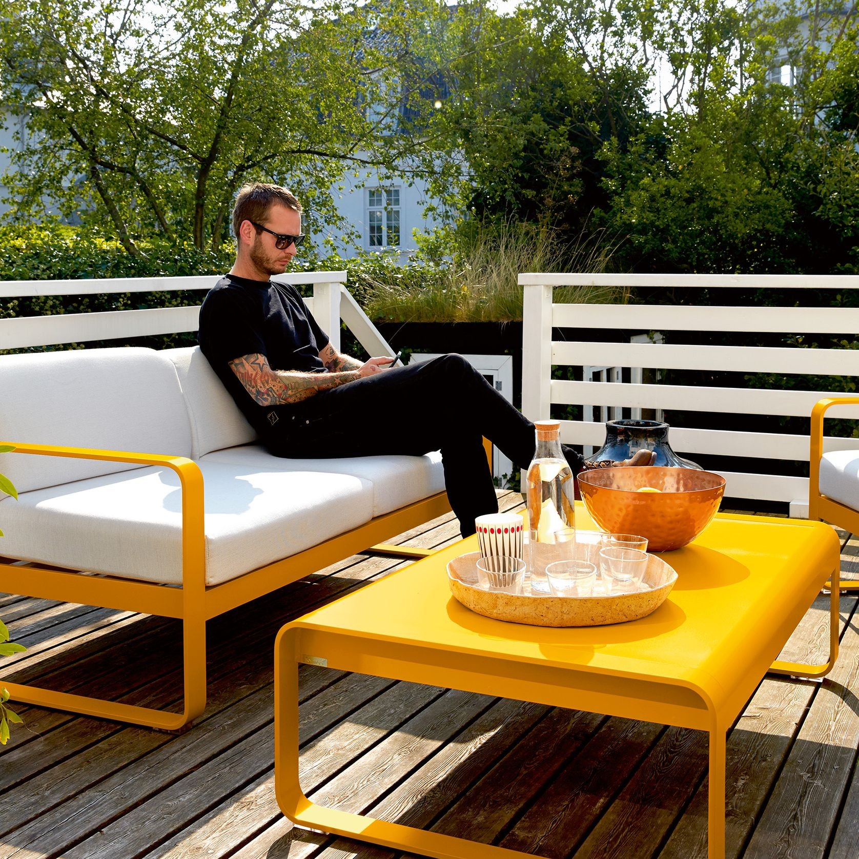 Bellevie 2 Seater Sofa by Fermob gallery detail image