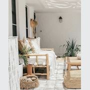 Cali Small Teak Lounge 165cm gallery detail image