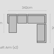 Hamilton Outdoor Sofa Sets gallery detail image