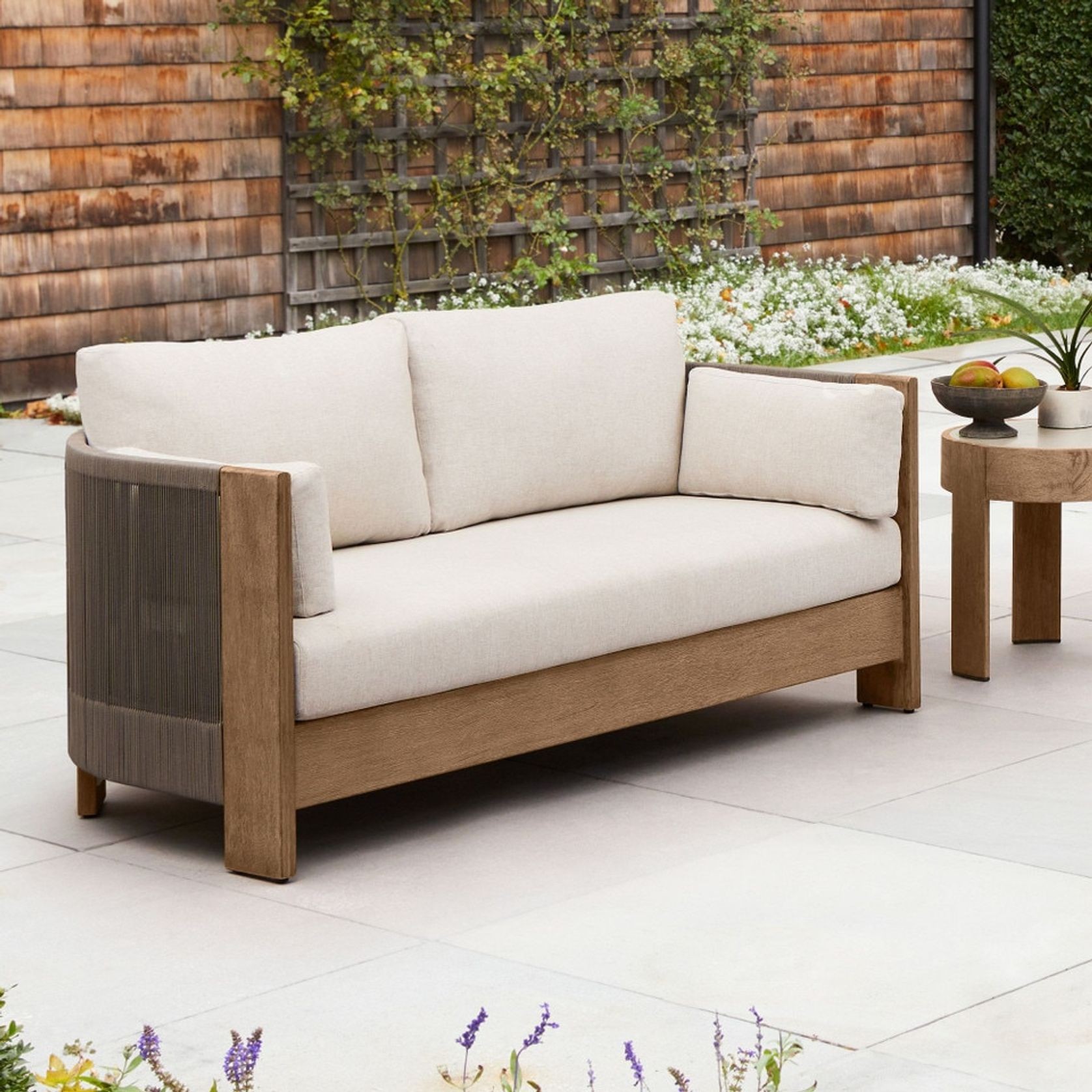 Porto Outdoor Sofa, Driftwood gallery detail image