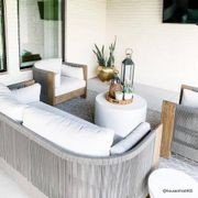 Porto Outdoor Sofa, Driftwood gallery detail image