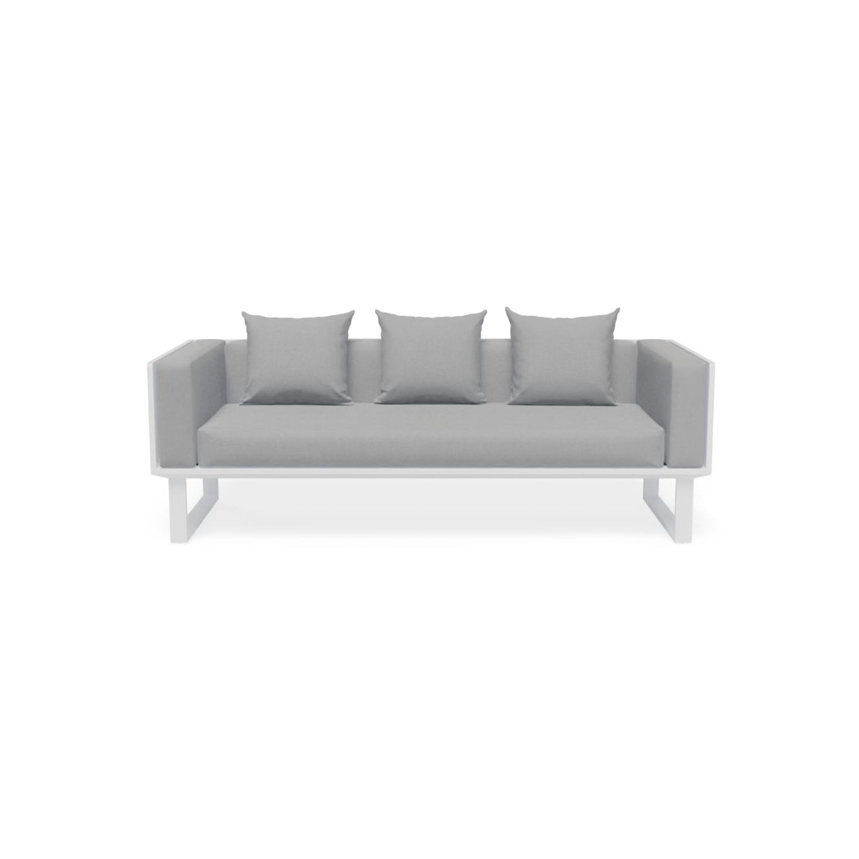 Vivara Sofa White Two Seater ArchiPro AU