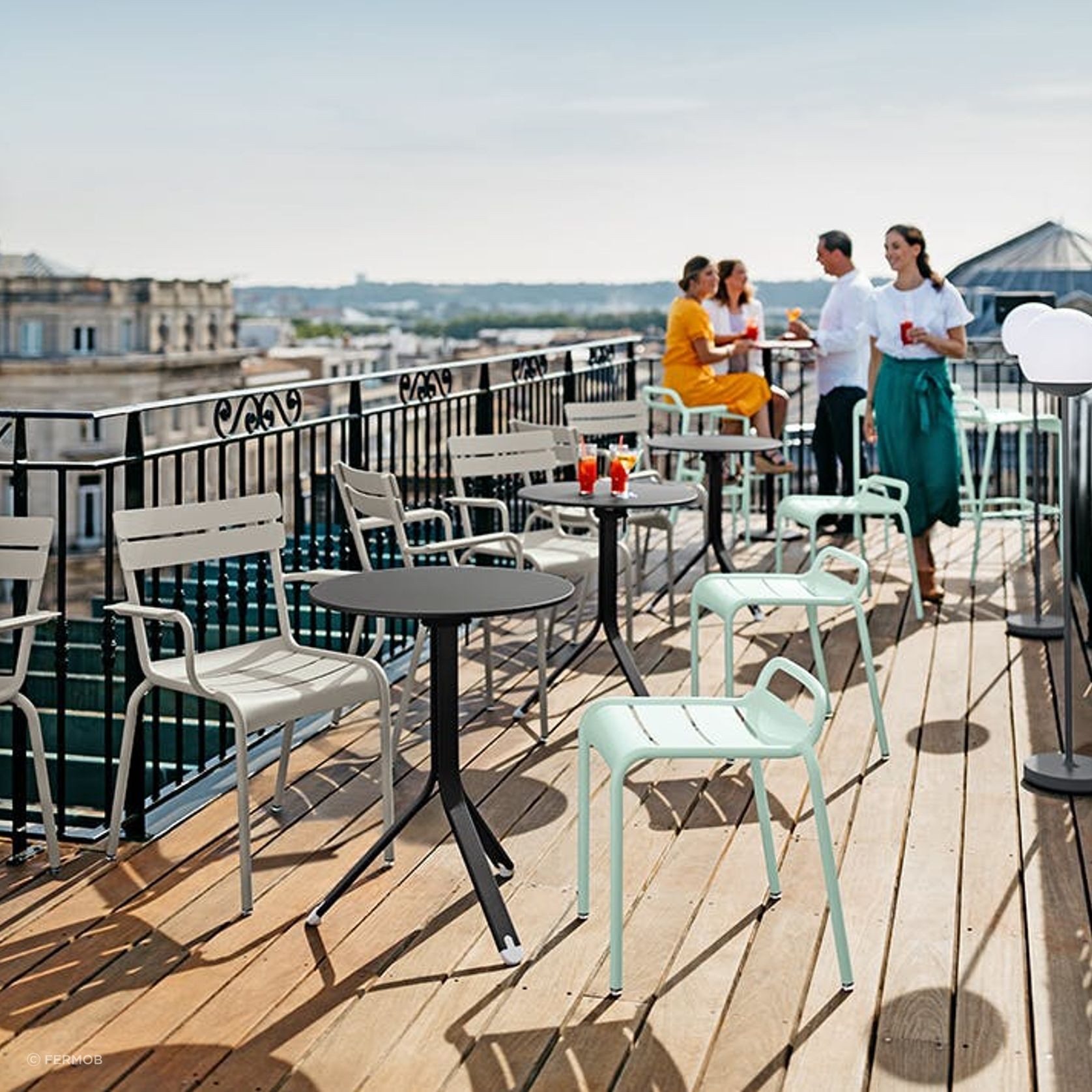 Luxembourg Stool by Fermob gallery detail image