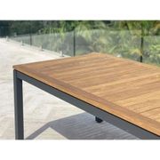 Barcelona Outdoor Teak Dining Table 240 x 100cm gallery detail image