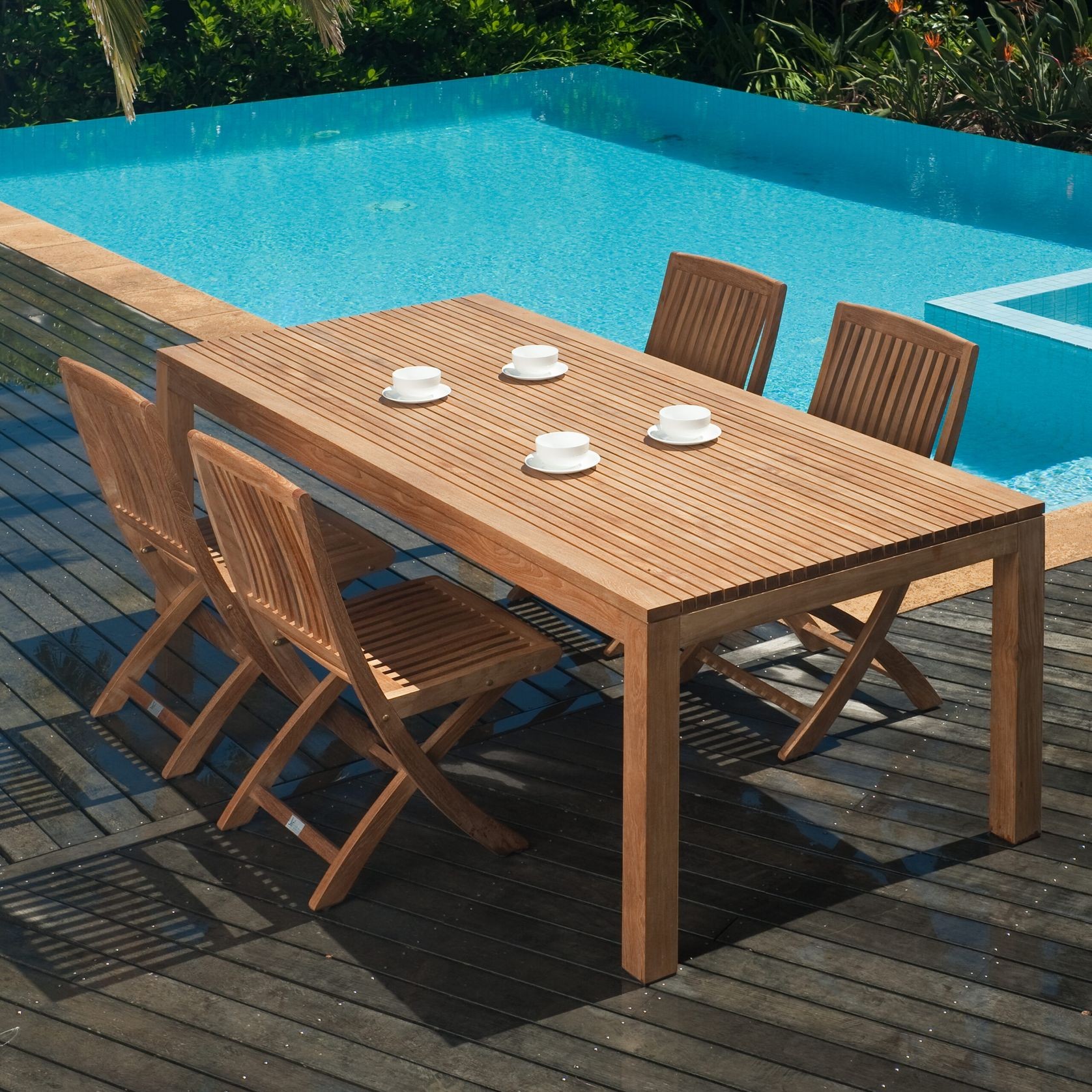 Valencia Teak Table gallery detail image