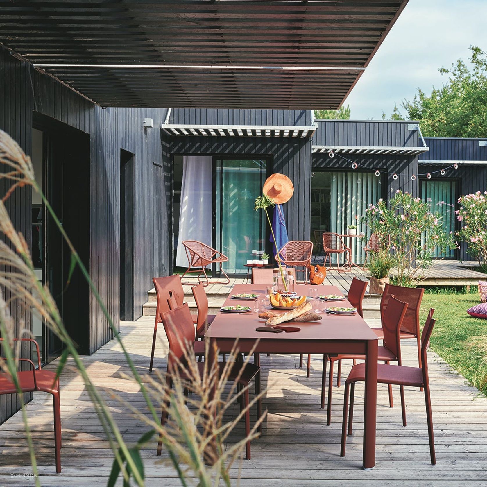 Ribambelle Table - 2 Extensions - 149 to 234cm by Fermob gallery detail image