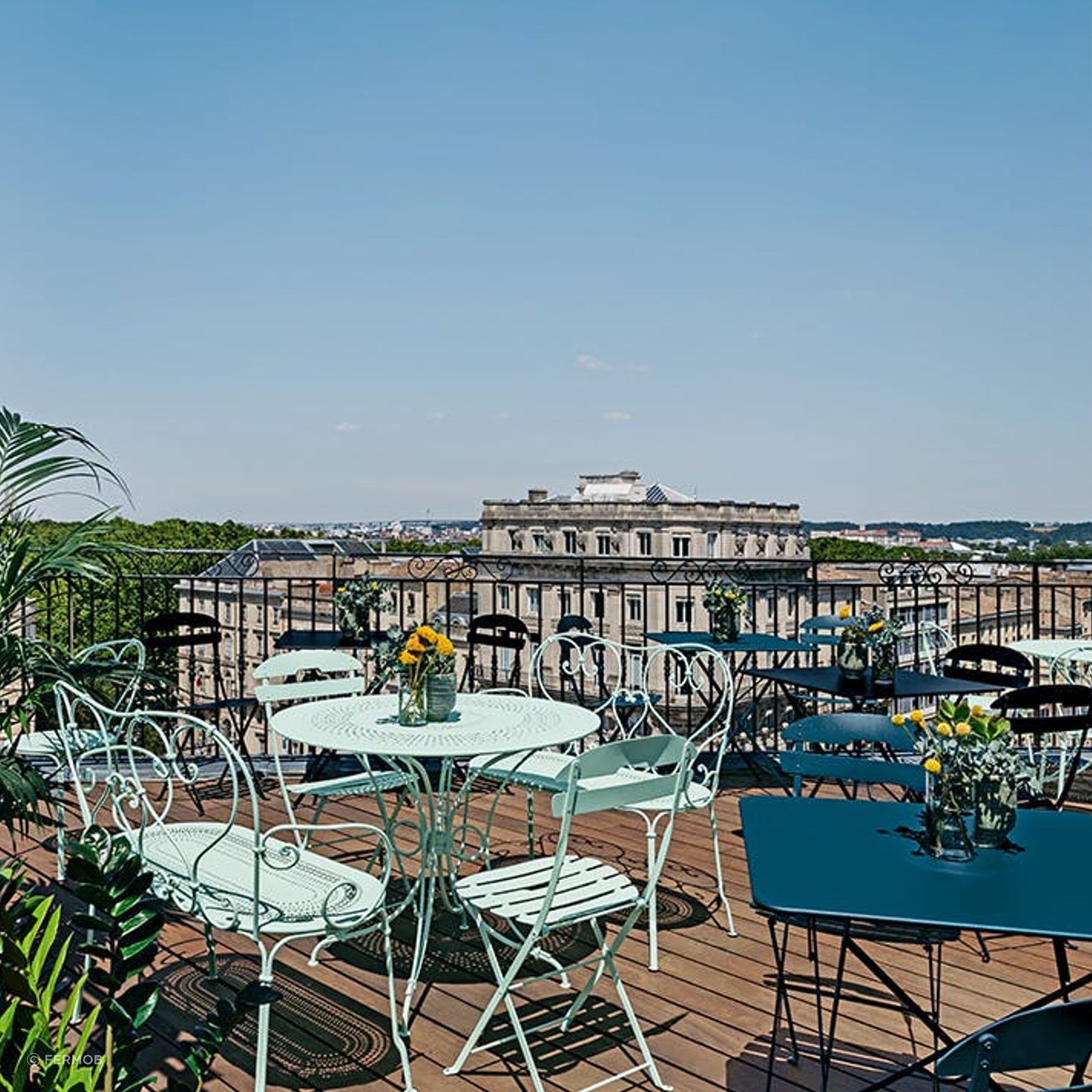 1900 Table Round 96cm by Fermob gallery detail image