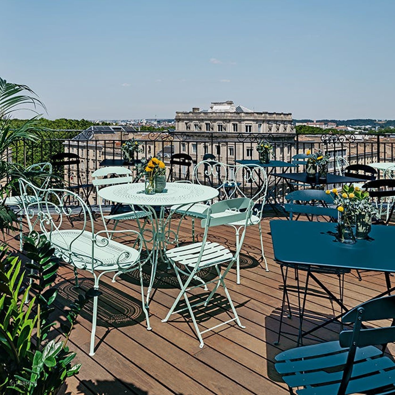 1900 Bench by Fermob gallery detail image