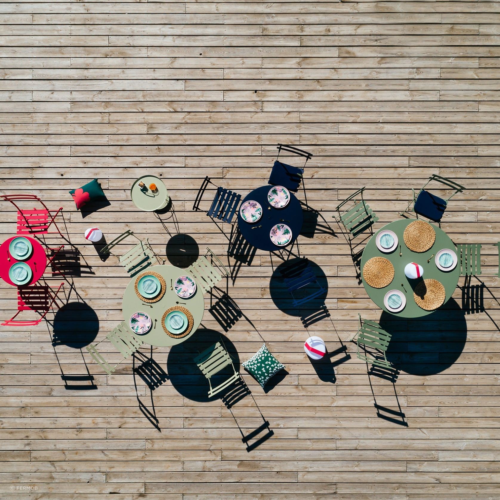 Bistro Table Round 77cm by Fermob gallery detail image