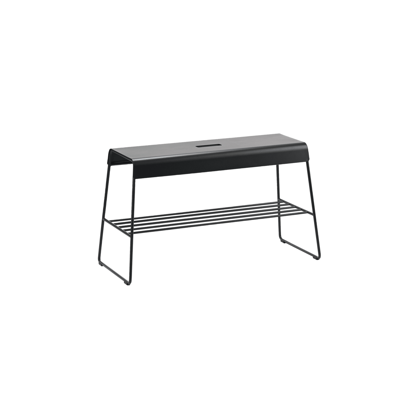 Zone A-Bench w. Shelf | Outdoor gallery detail image