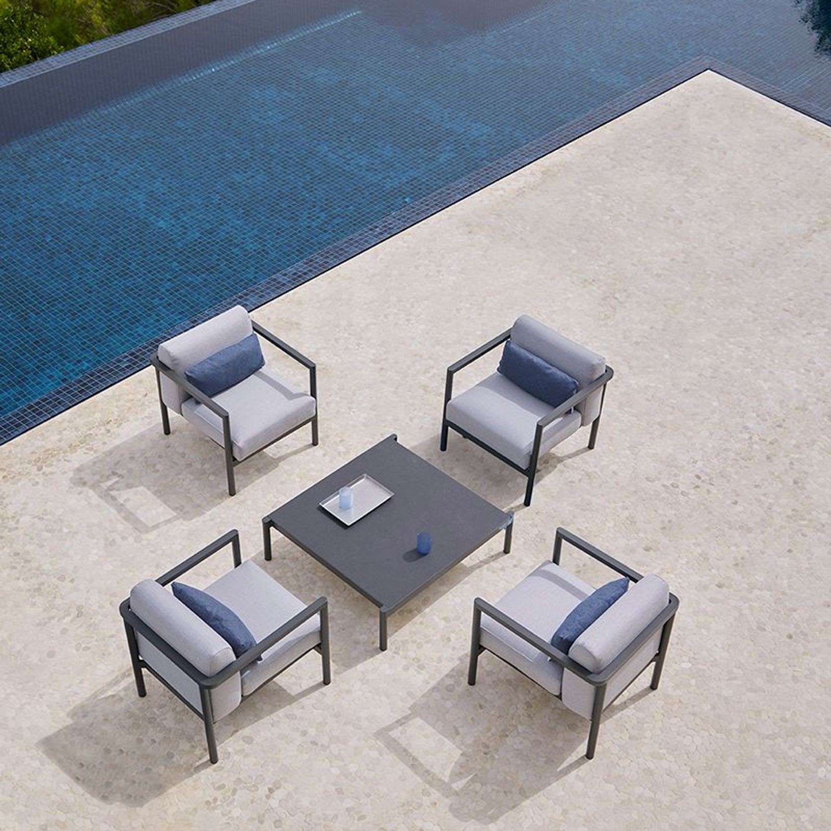 Origin Outdoor Square Coffee Table by Point gallery detail image